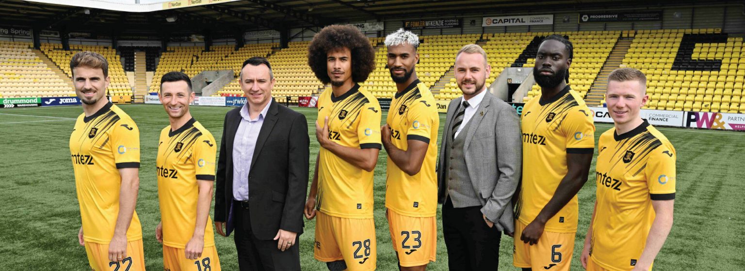 Exciting news! We’ve signed a two-year sponsorship deal with our local football team, Livingston FC!