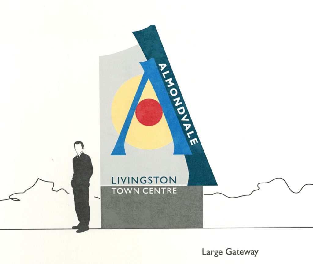 Almondvale Centre Signage
